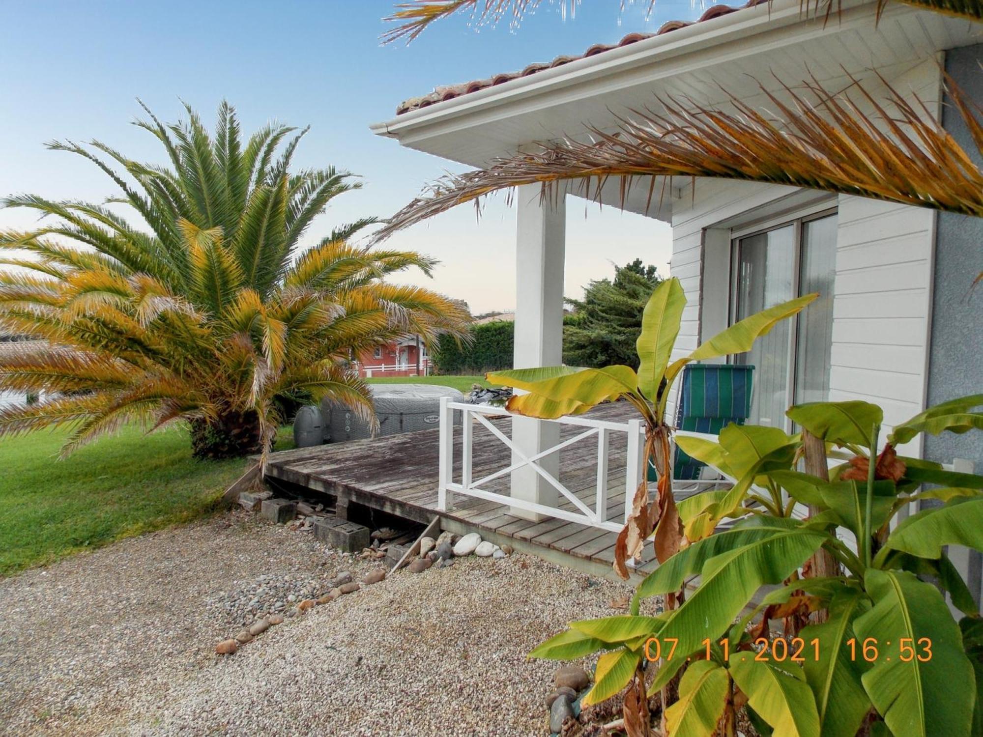 Вилла Maison Authentique Avec Spa Pres De Dax Et Son Jardin Angoume Экстерьер фото